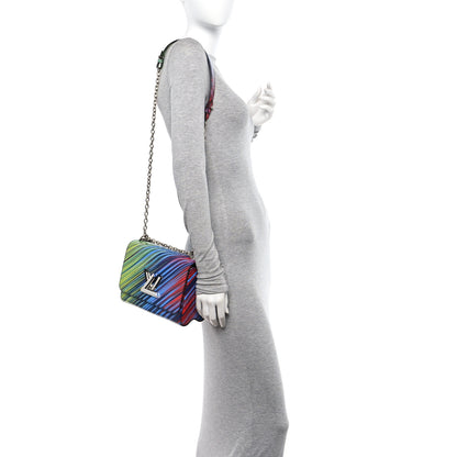Louis Vuitton Epi Tropical Twist Shoulder Bag MM Vert Rouge 3 of 10