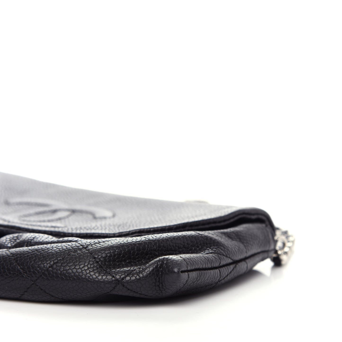 Caviar Half Moon Wallet On Chain WOC Black
