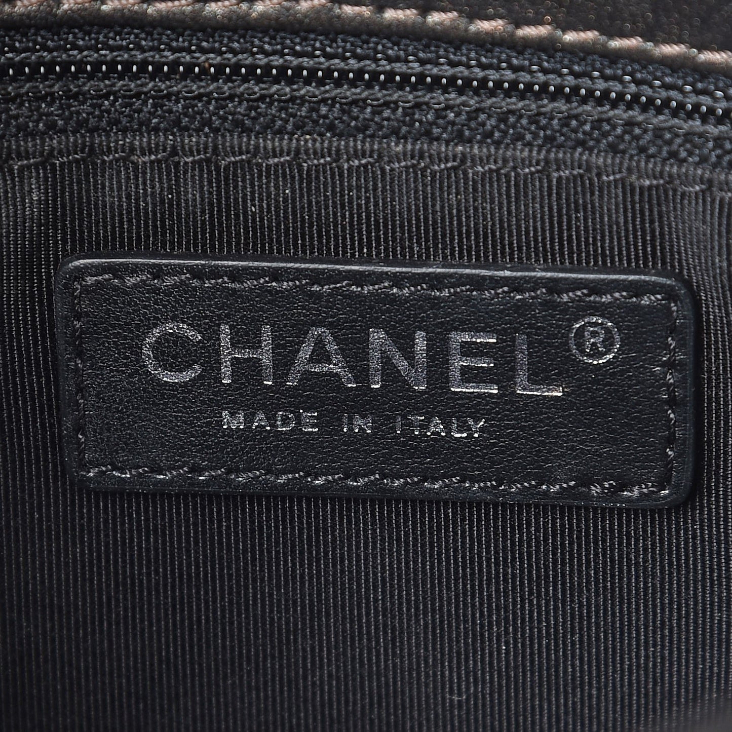Metallic Goatskin Quilted Small Rock In Rome Flap Charcoal