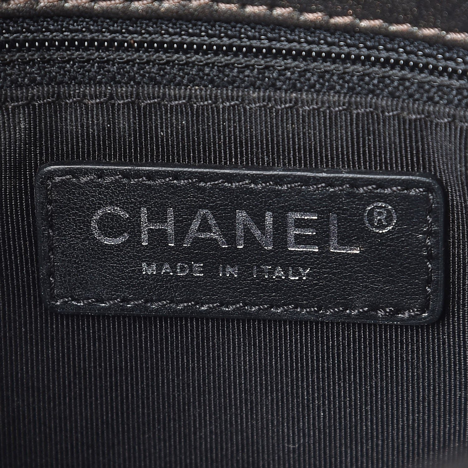 Chanel Metallic Goatskin Quilted Small Rock In Rome Flap Charcoal 6 of 8