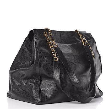 Chanel Caviar Timeless XL Weekender Bag Black 3 of 11