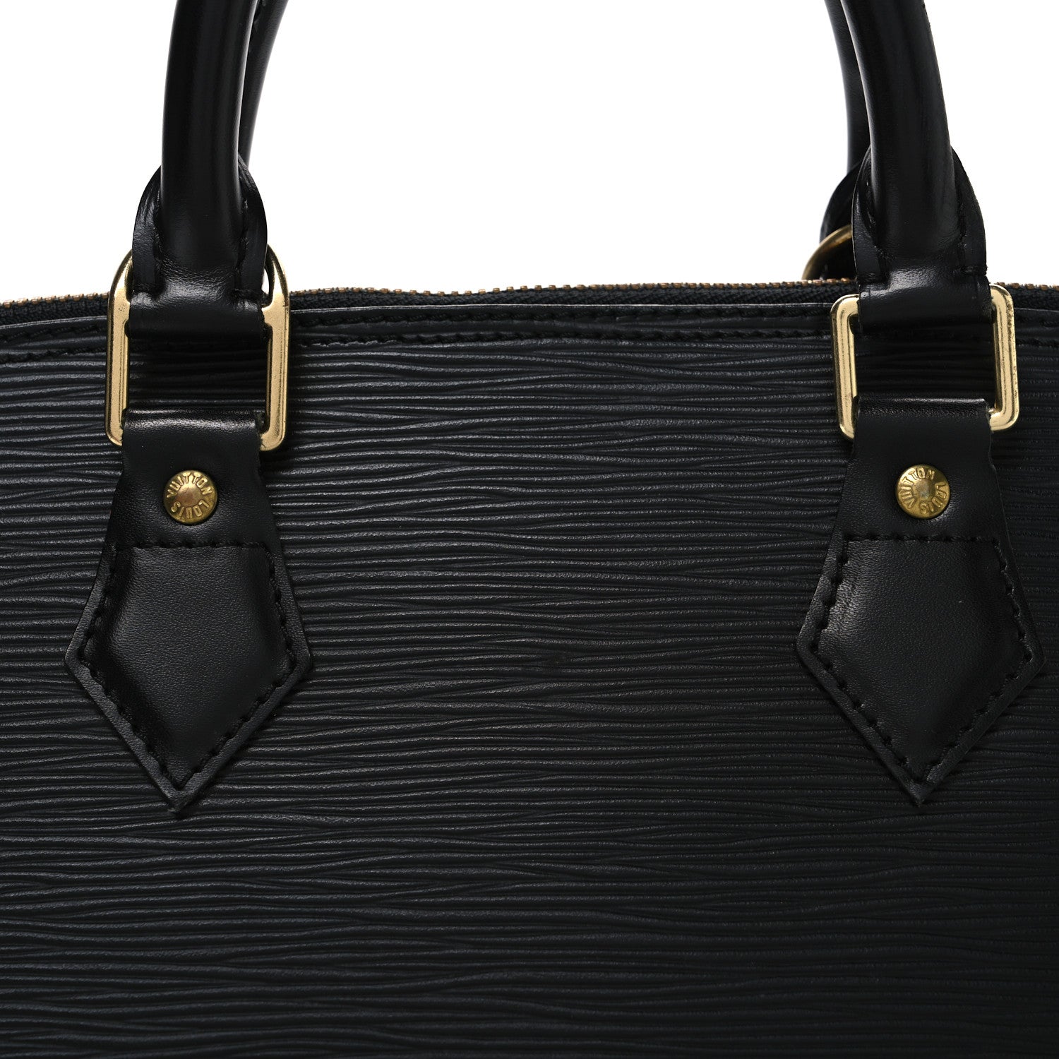 Louis Vuitton Epi Alma PM Black 8 of 11