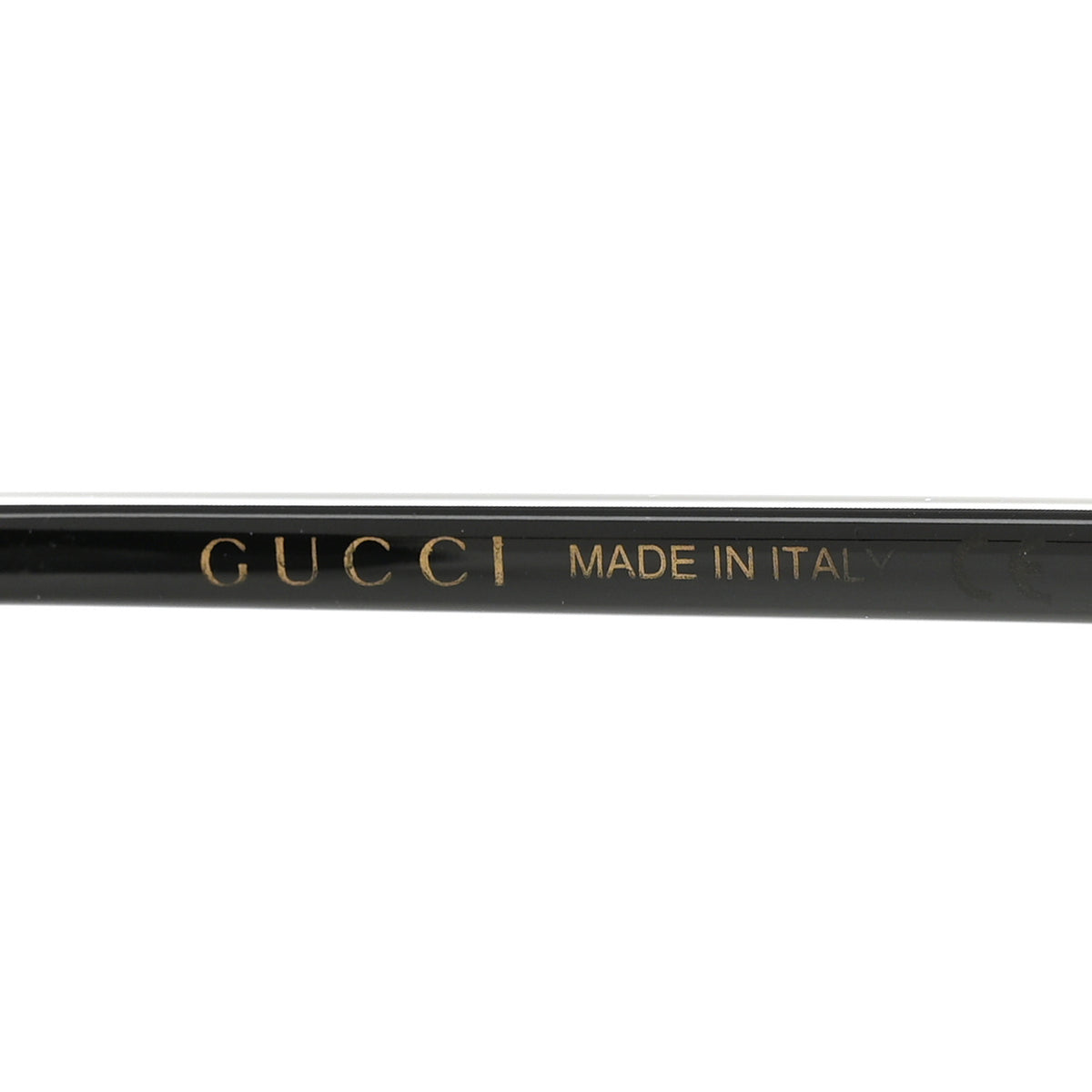 Gucci Metal Rimless Square Sunglasses GG0291S Black Gold 5 of 8
