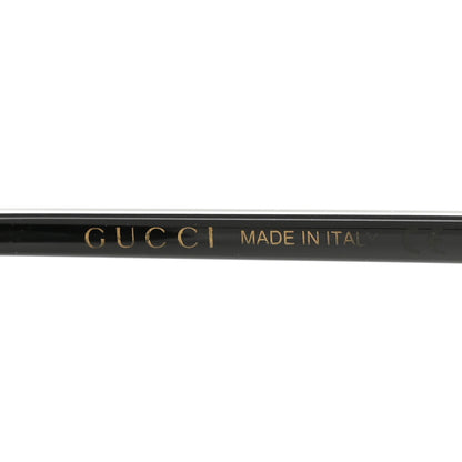 Gucci Metal Rimless Square Sunglasses GG0291S Black Gold 5 of 8