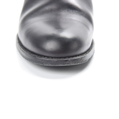 Chanel Calfskin Ascot High CC Boots 36 Black 11 of 16