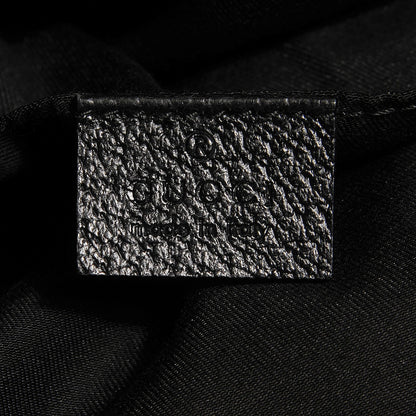 Gucci GG Monogram Medium Web Handle Vertical Tote Black 7 of 10