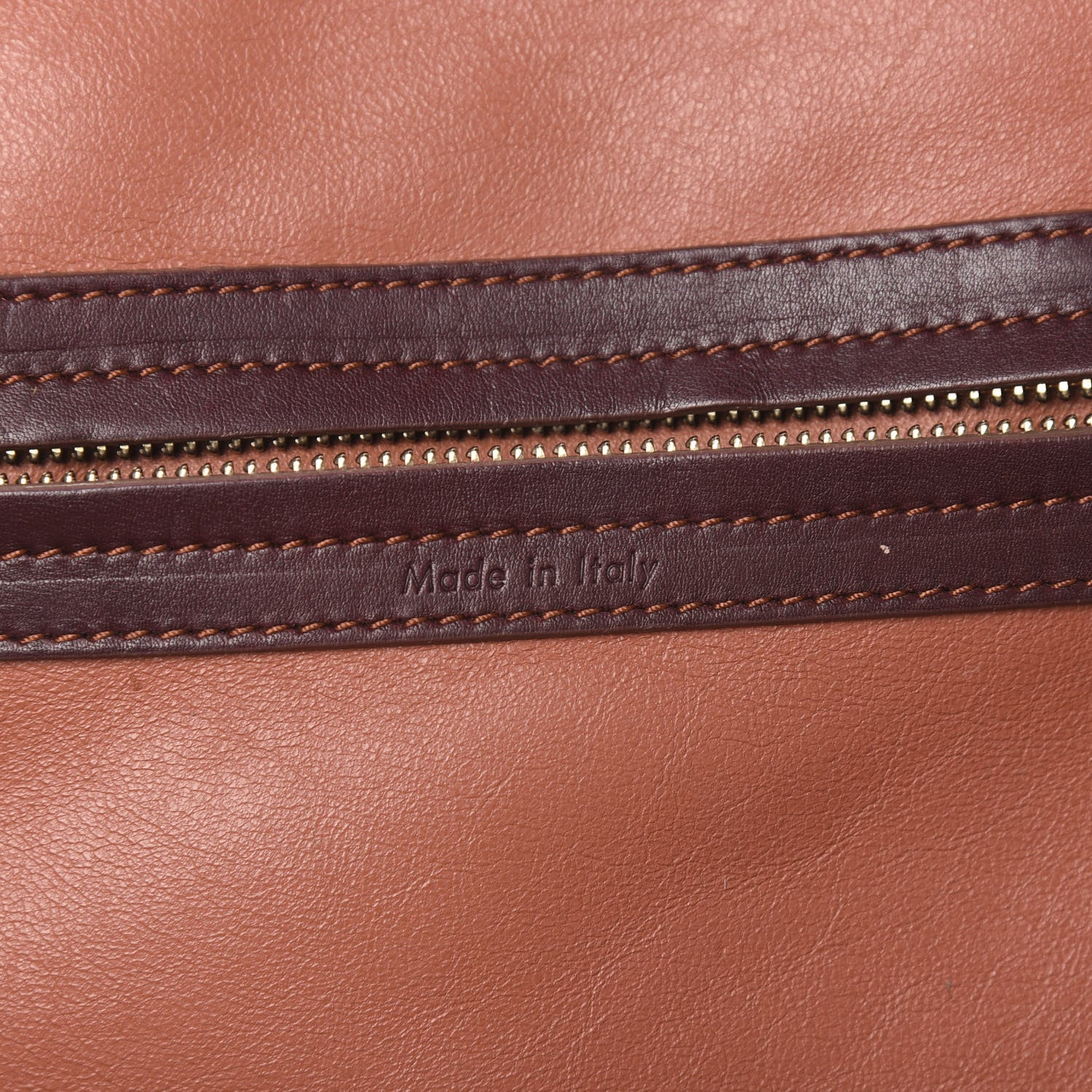 Celine Suede Medium Phantom Luggage Rust 5 of 11