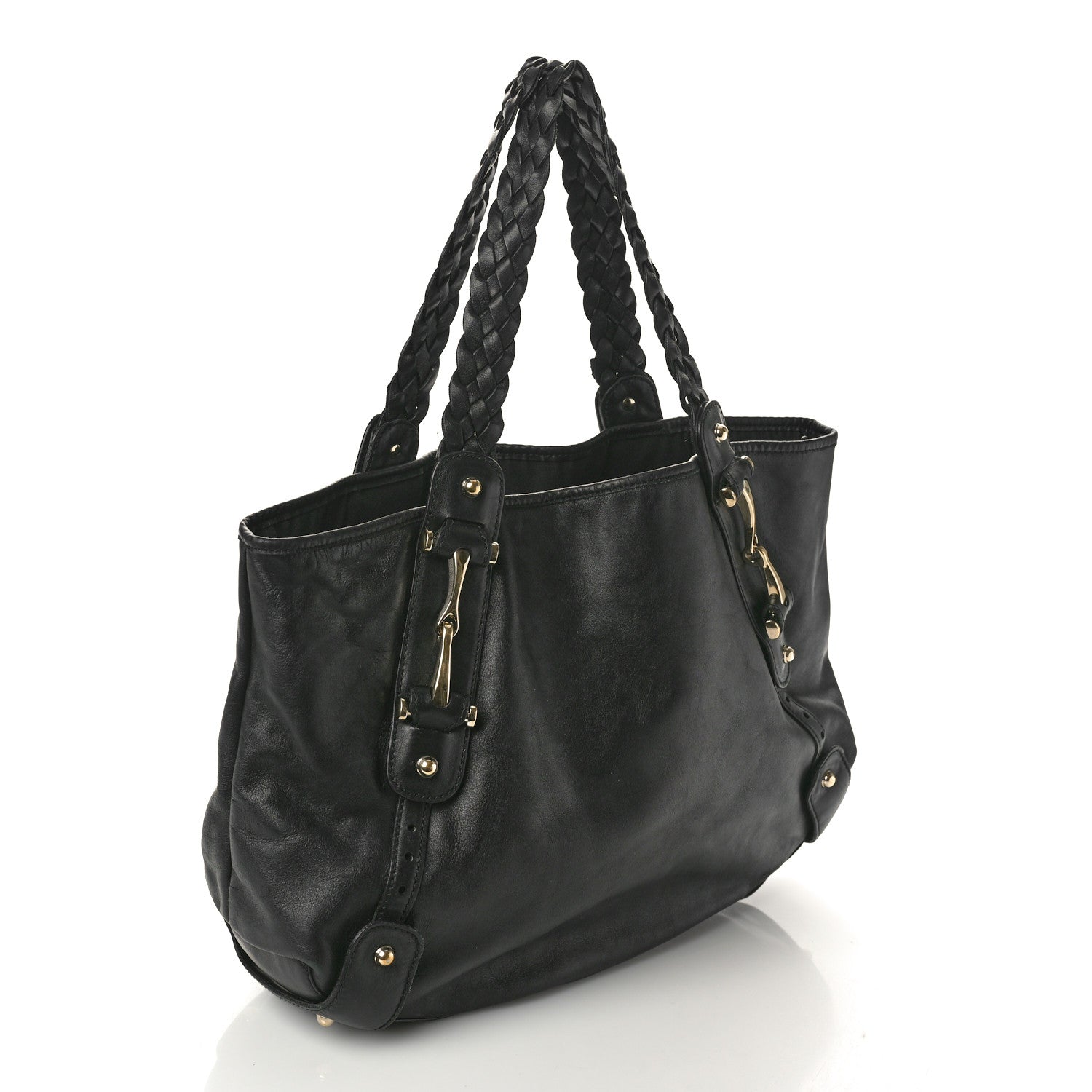 Gucci Calfskin Medium Pelham Shoulder Bag Black 3 of 13