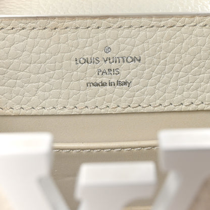 Louis Vuitton Taurillon Mini Capucines Monochrome White 6 of 11