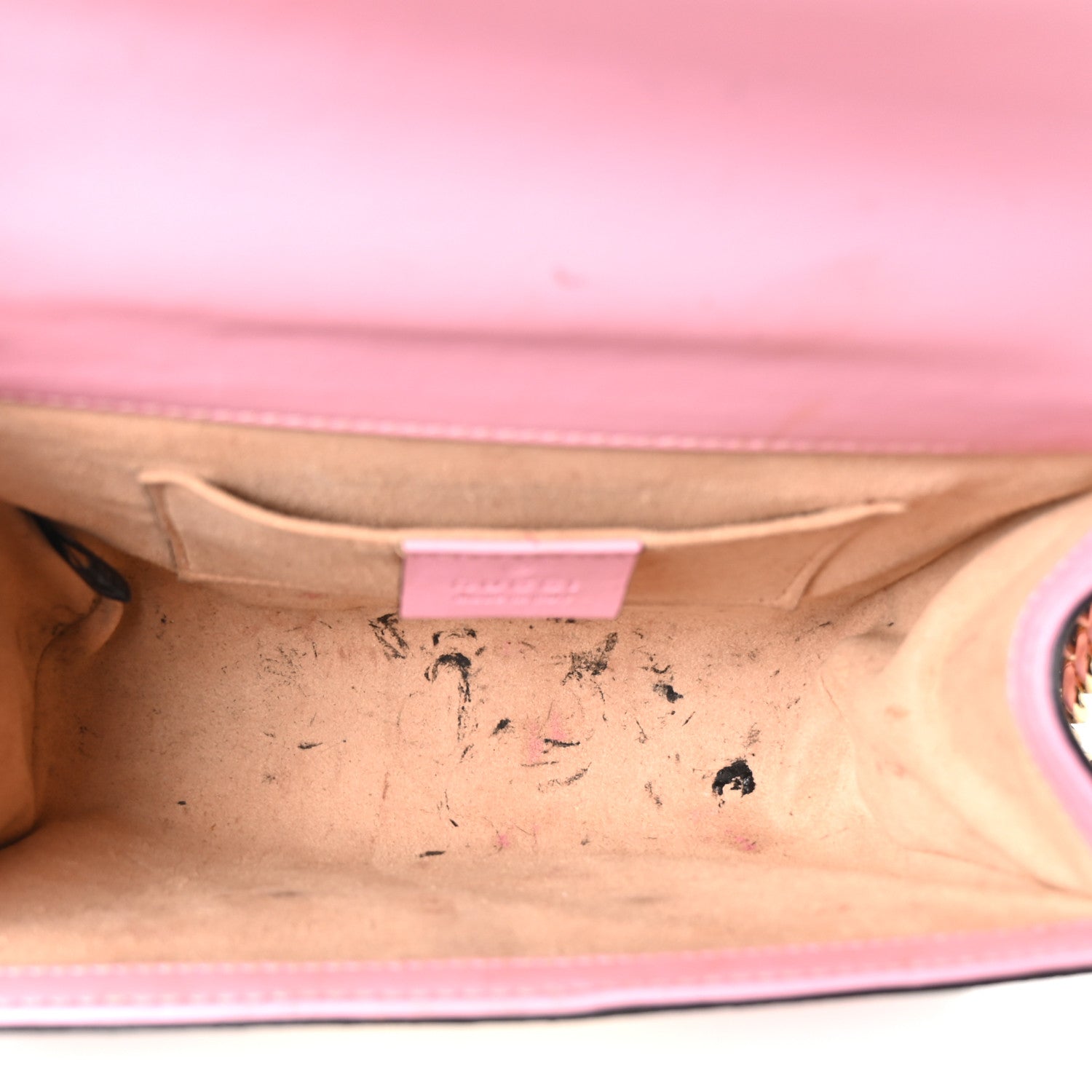 Gucci GG Supreme Monogram Strawberry Small Padlock Shoulder Bag 5 of 10
