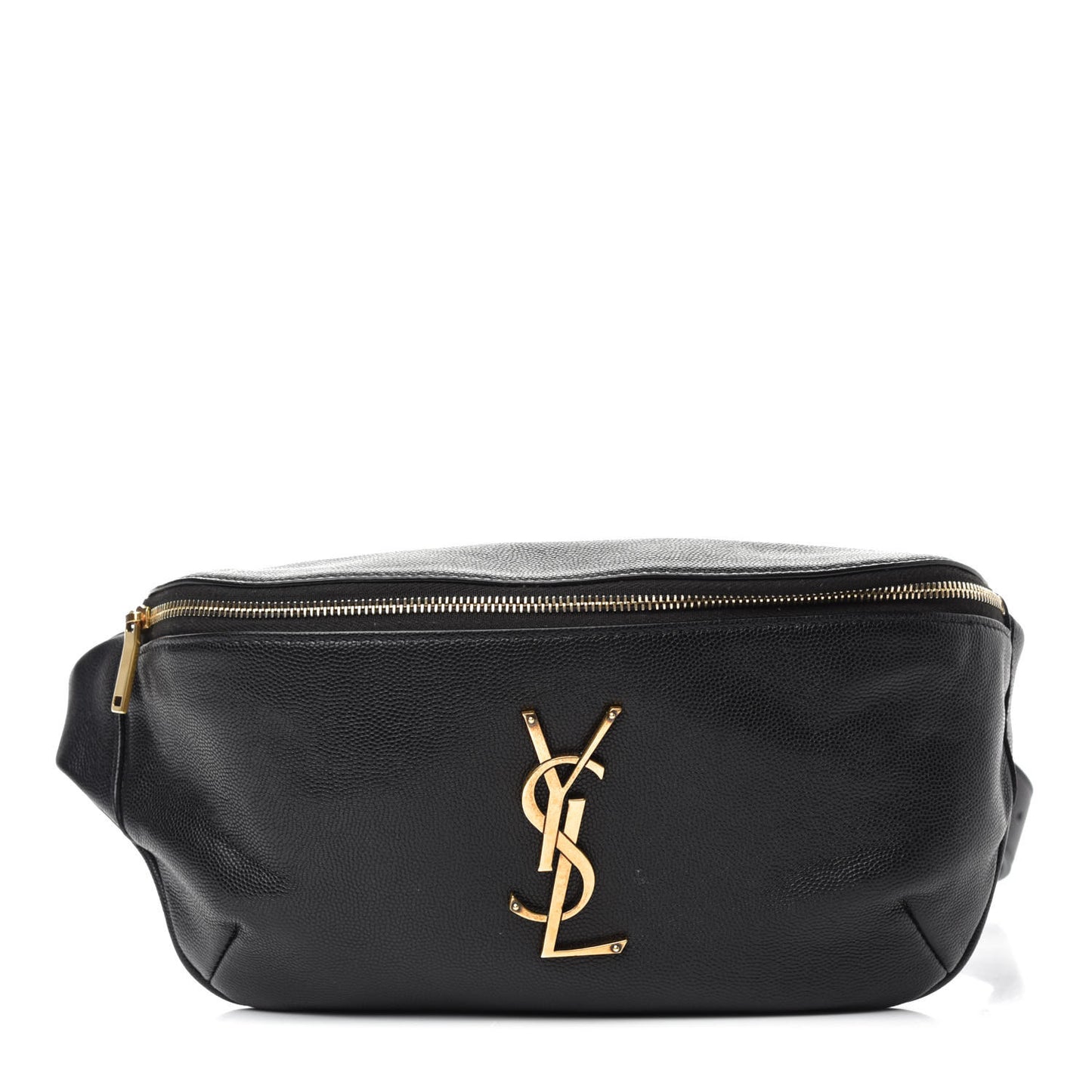 Grain De Poudre Monogram Belt Bag Black