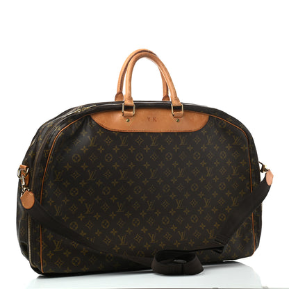 Louis Vuitton Monogram Alize 2 Compartment Luggage Travel Bag 3 of 19