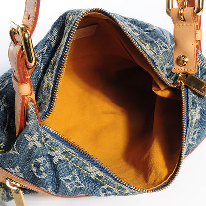 Louis Vuitton Monogram Denim Baggy PM Blue 5 of 7