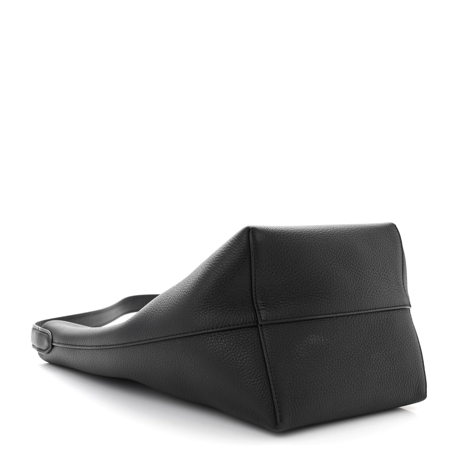 The Row Grained Calfskin Medium N/S Park Tote Black 4 of 11