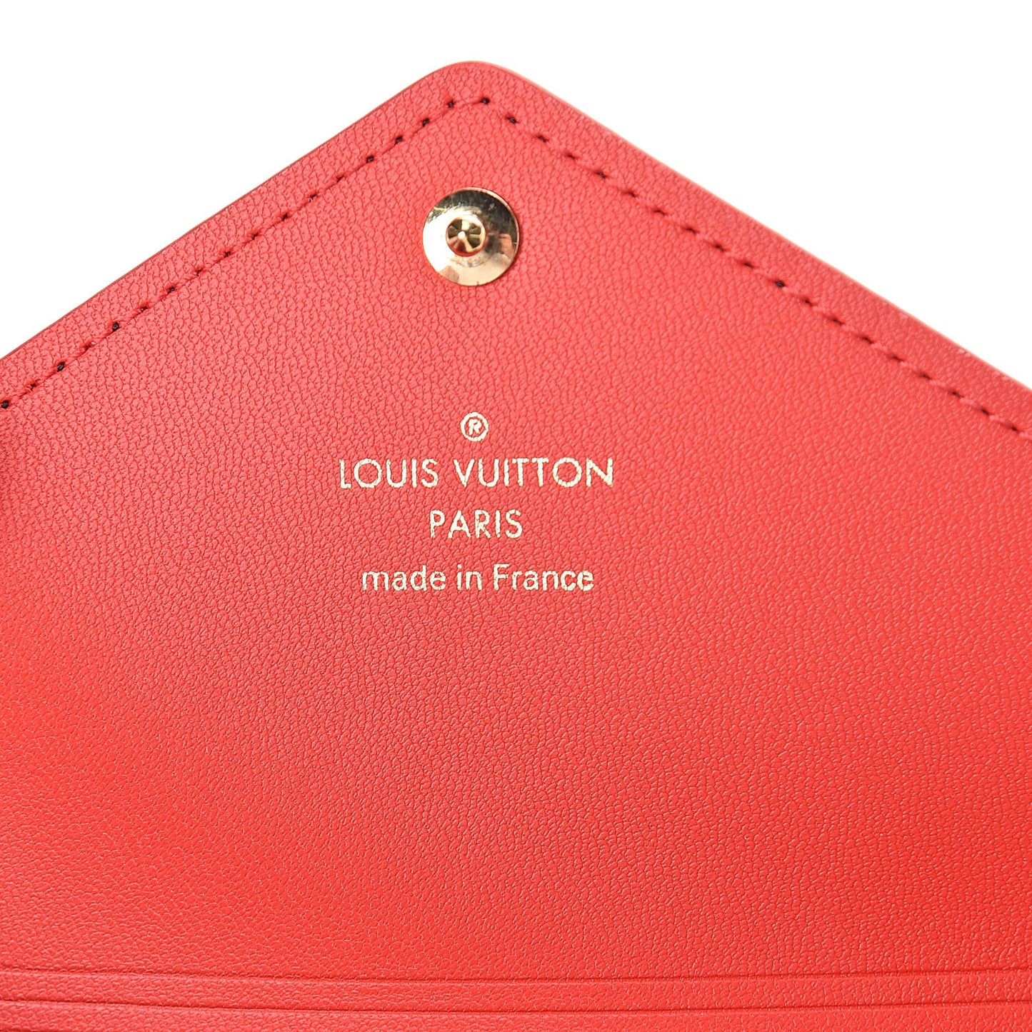 Monogram Medium Kirigami Pochette Insert Coquelicot