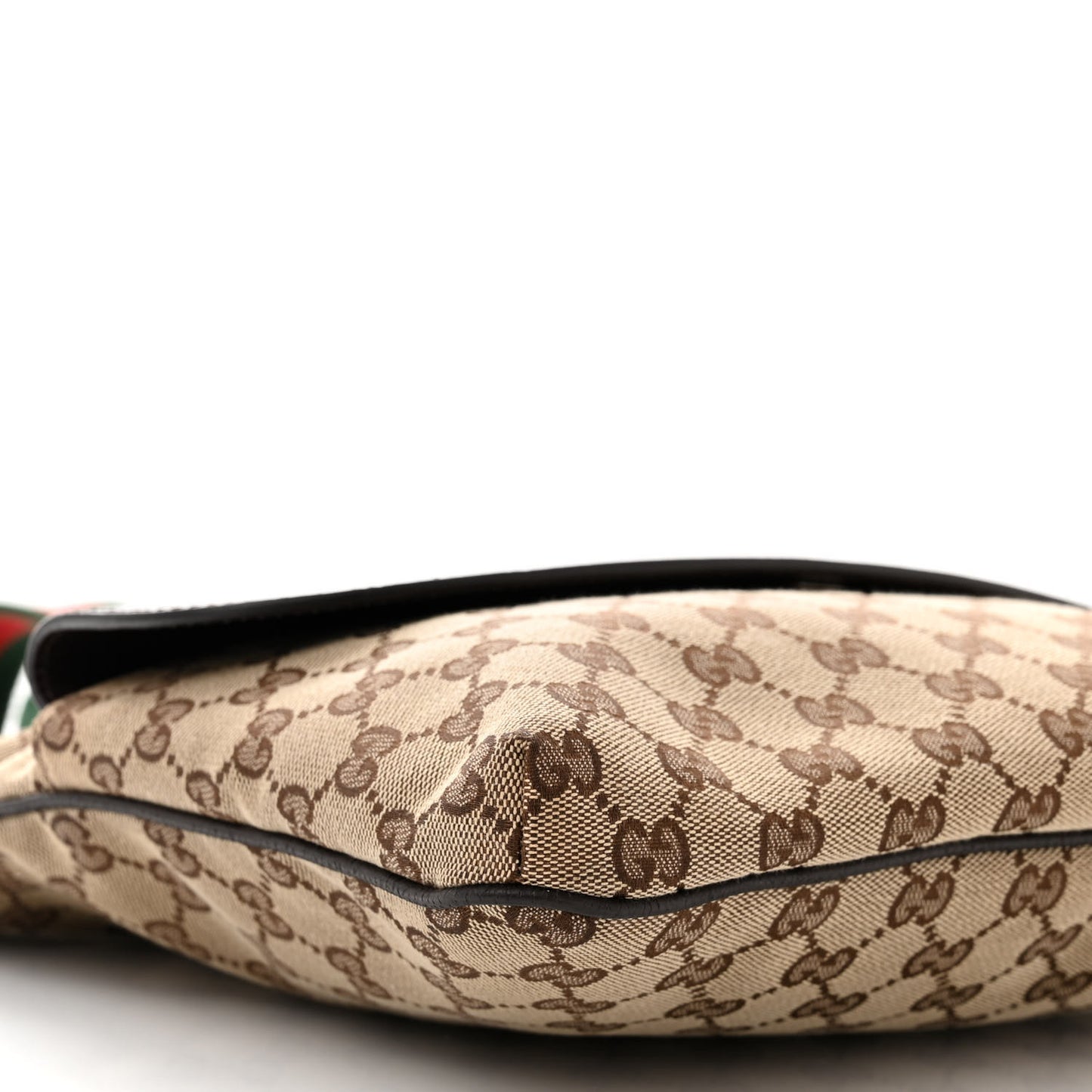 Monogram Signature Web Small Messenger Brown