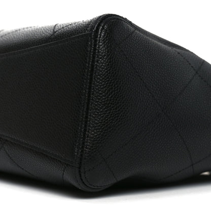 Chanel Grained Calfskin Large Shopping Bag Black 11 of 12