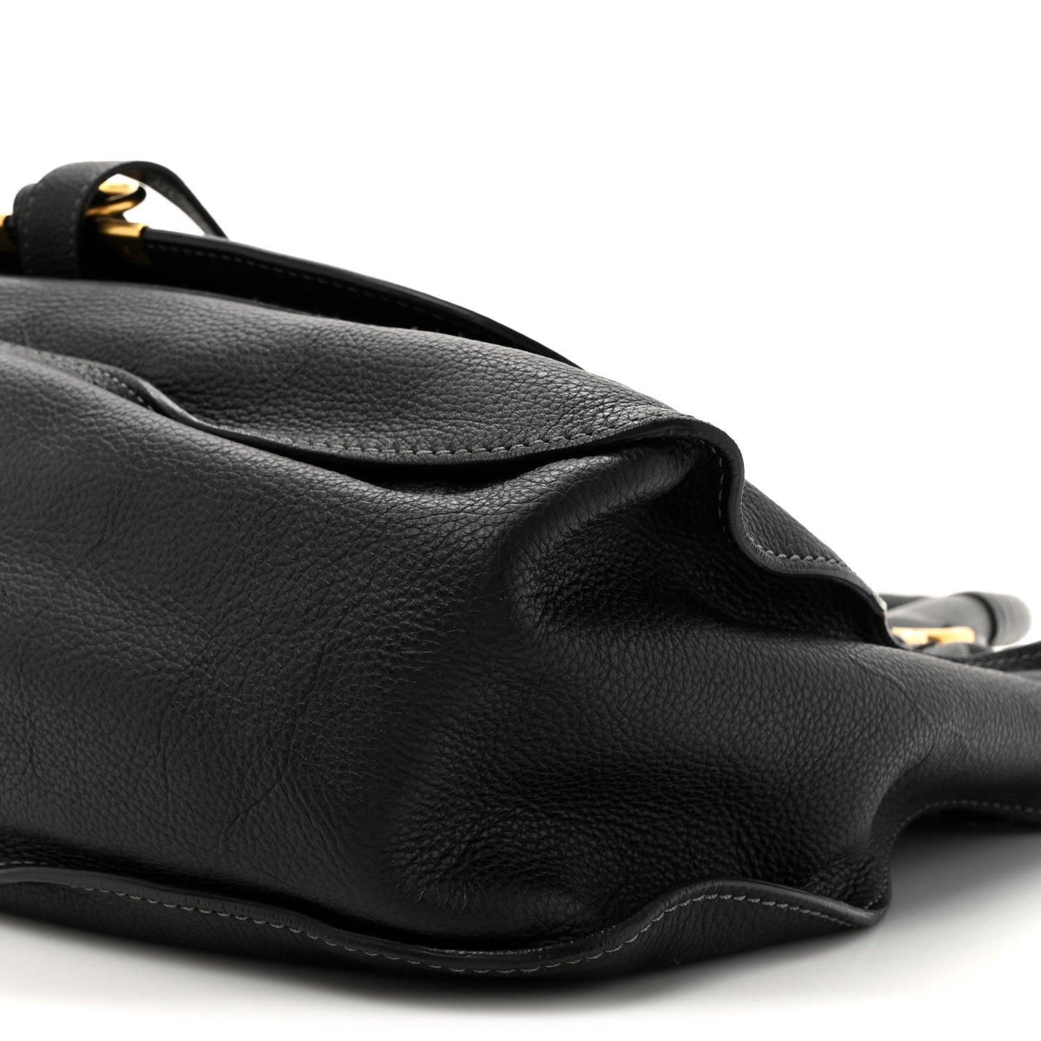 Chloe Calfskin Large Marcie Satchel Black 8 of 11