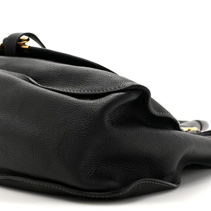 Chloe Calfskin Large Marcie Satchel Black 8 of 11
