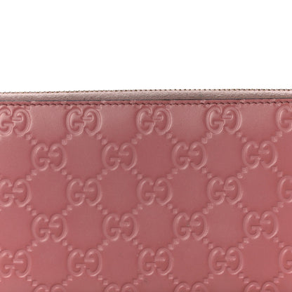 Gucci Guccissima Zip Around Wallet Pink 7 of 11