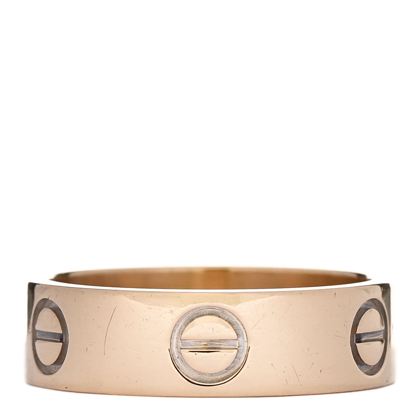 18K Yellow Gold 5.5mm LOVE Ring 53 6.5