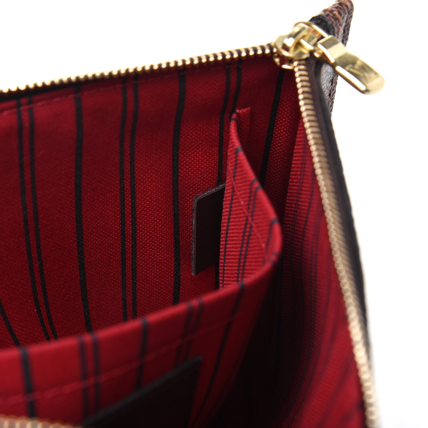 Louis Vuitton Damier Ebene Neverfull MM GM Pochette 7 of 10