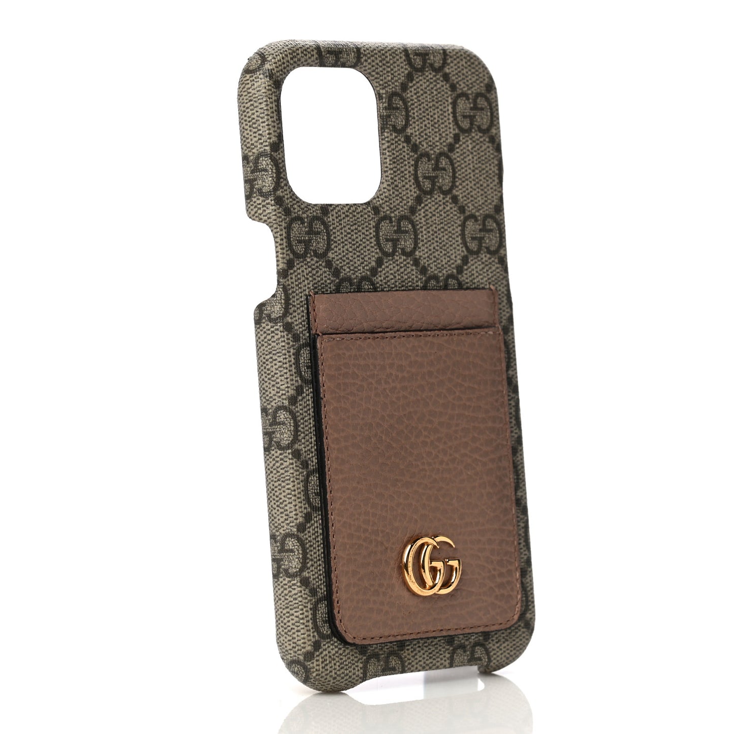 GG Supreme Monogram Marmont iPhone 12/12 Pro Max Case Dusty Rose