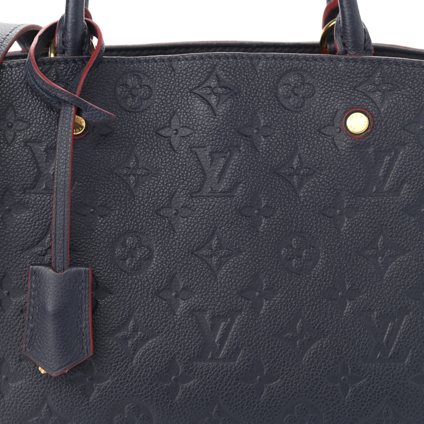 Empreinte Montaigne MM Marine Rouge