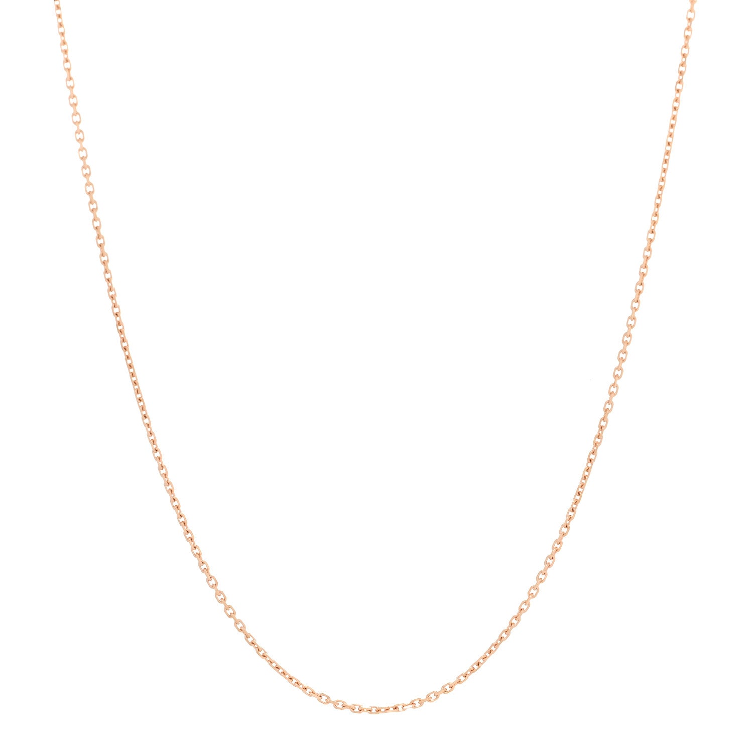 Van Cleef & Arpels 18K Rose Gold Trace Chain 1 of 6