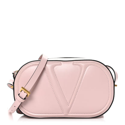 Valentino Garavani Calfskin VLogo Walk Crossbody Rose Quartz 1 of 11