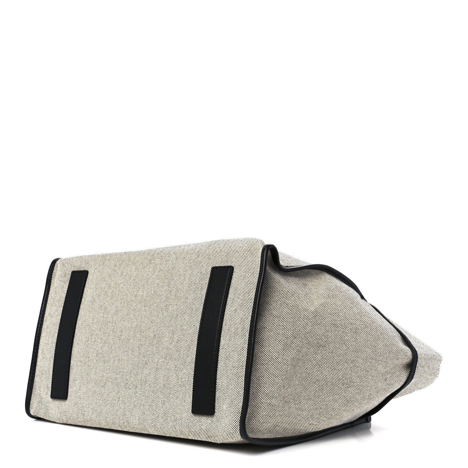 Proenza Schouler Canvas Calfskin XL Morris Tote Optic White Black 10 of 12