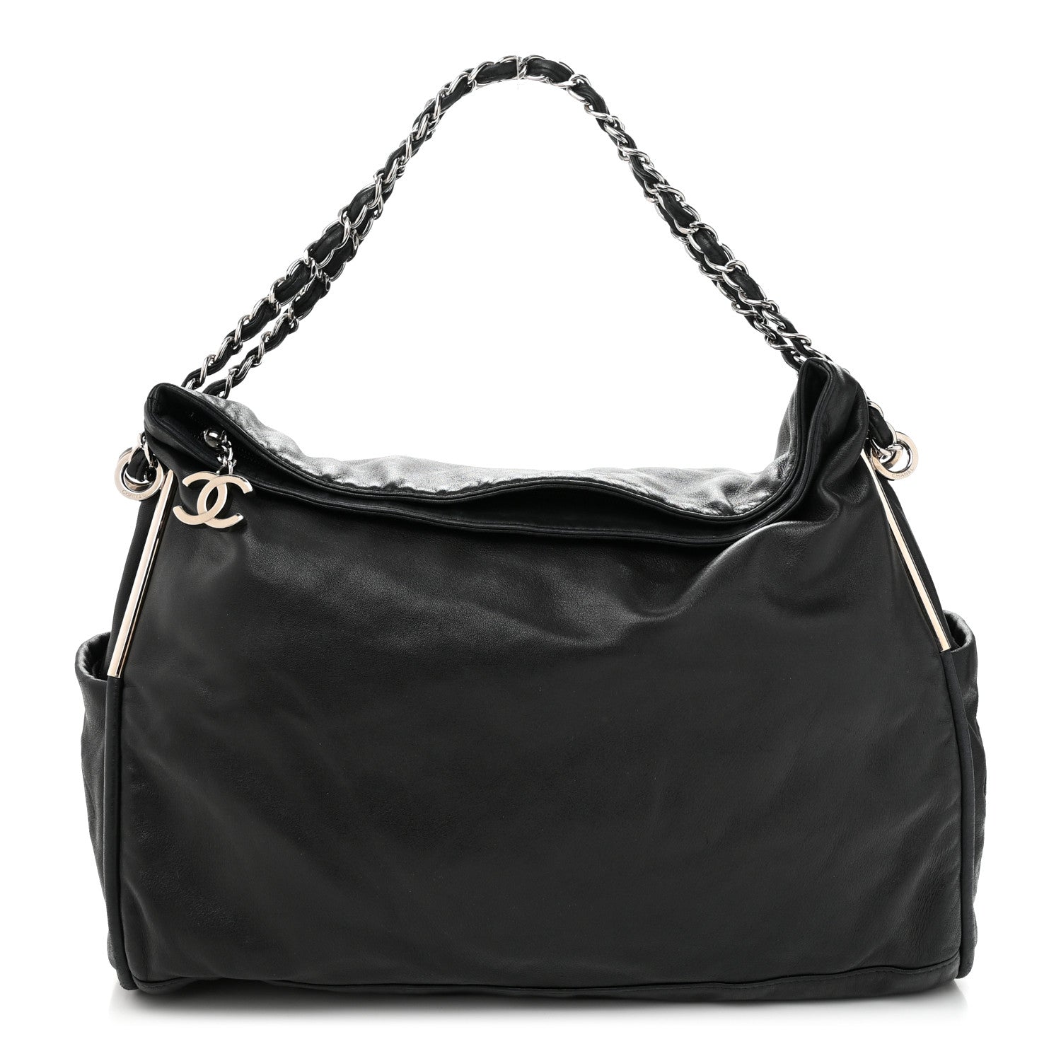 Chanel Lambskin Large Ultimate Soft Tote Black 1 of 10