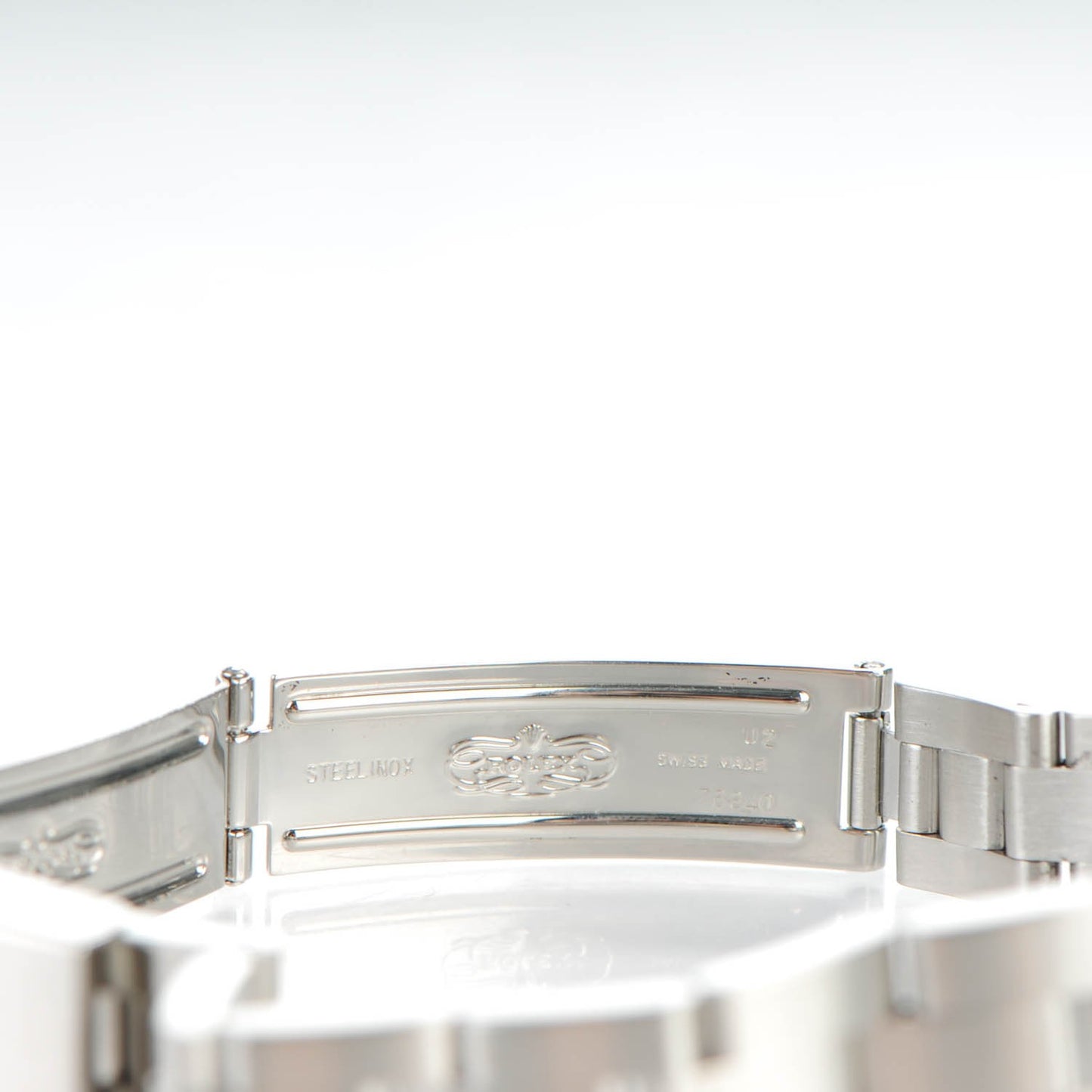 Stainless Steel 24mm Oyster Perpetual Watch Pink 67180