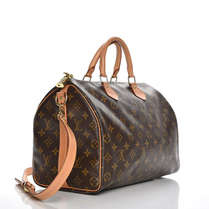 Louis Vuitton Monogram Speedy Bandouliere 35 4 of 9