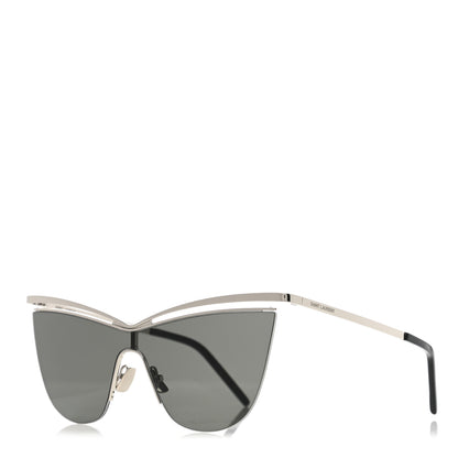 Saint Laurent SL249 Cat Eye Sunglasses Silver 1 of 7