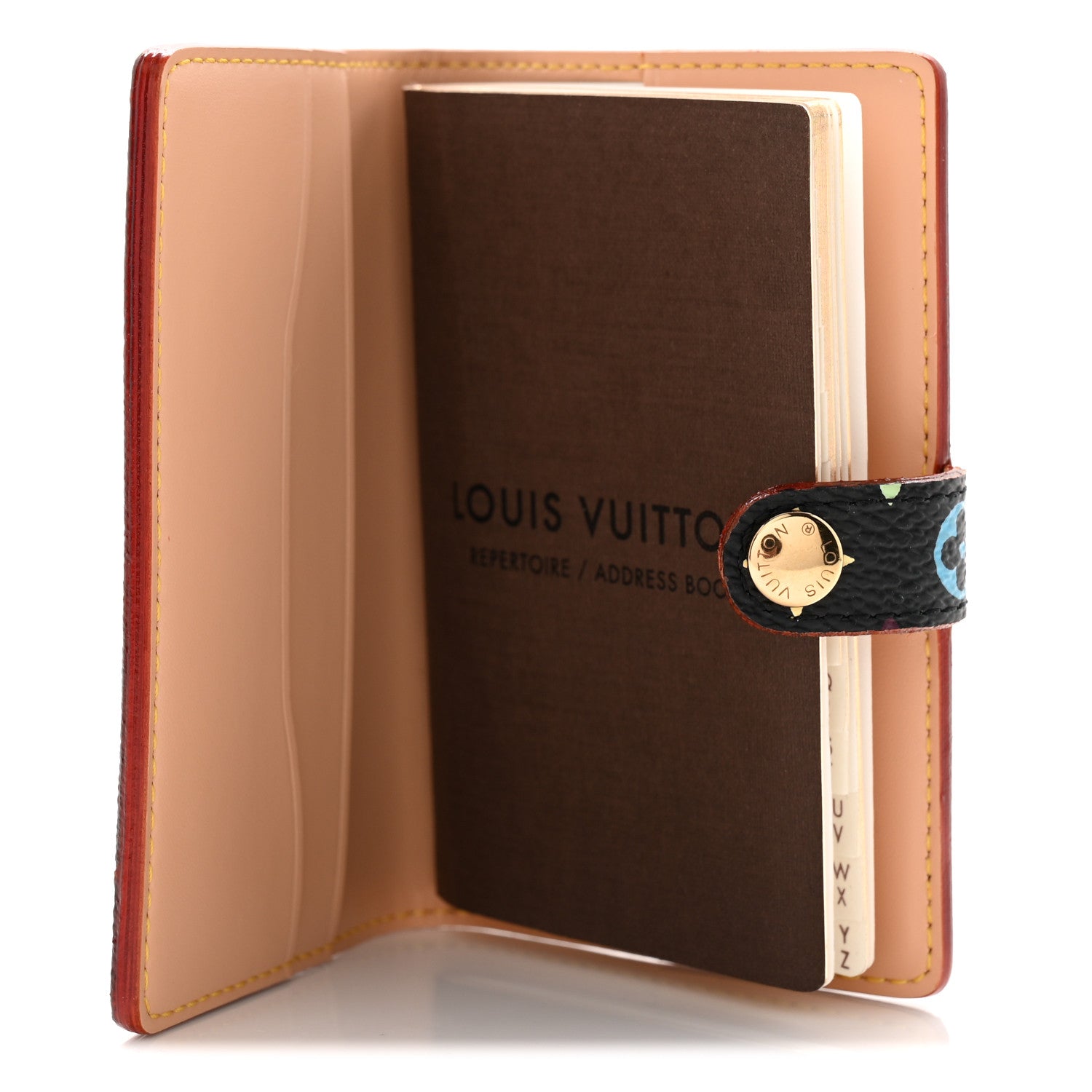 Louis Vuitton Monogram Multicolor Carnet de Bal Mini Agenda Cover Black 5 of 8
