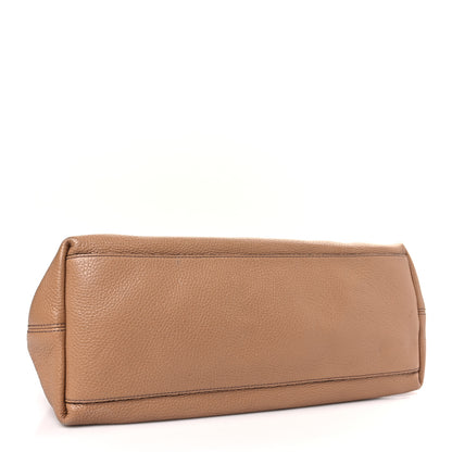 Gucci Pebbled Calfskin Medium Soho Chain Shoulder Bag Camelia 4 of 9