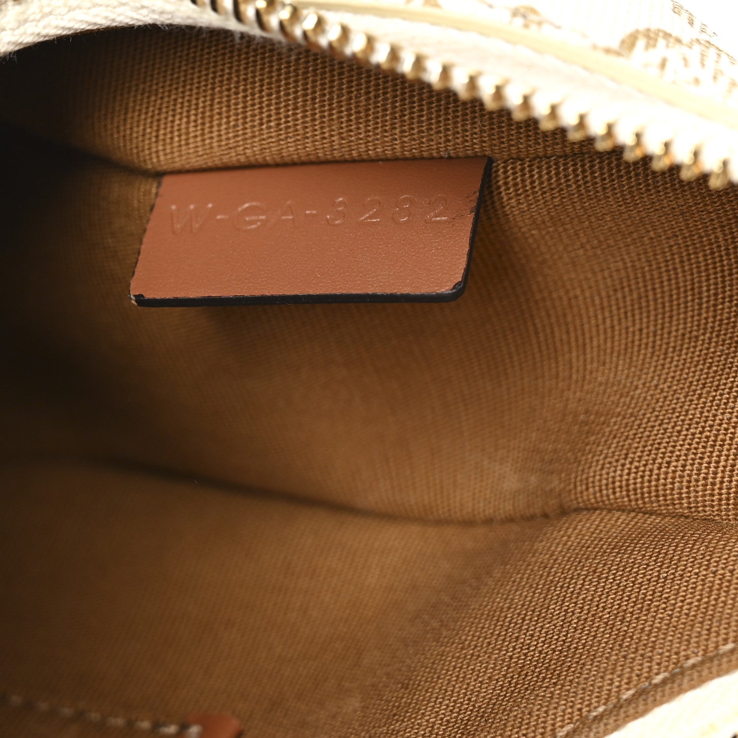 Celine Canvas Calfskin Ava Triomphe Shoulder Bag White 8 of 12