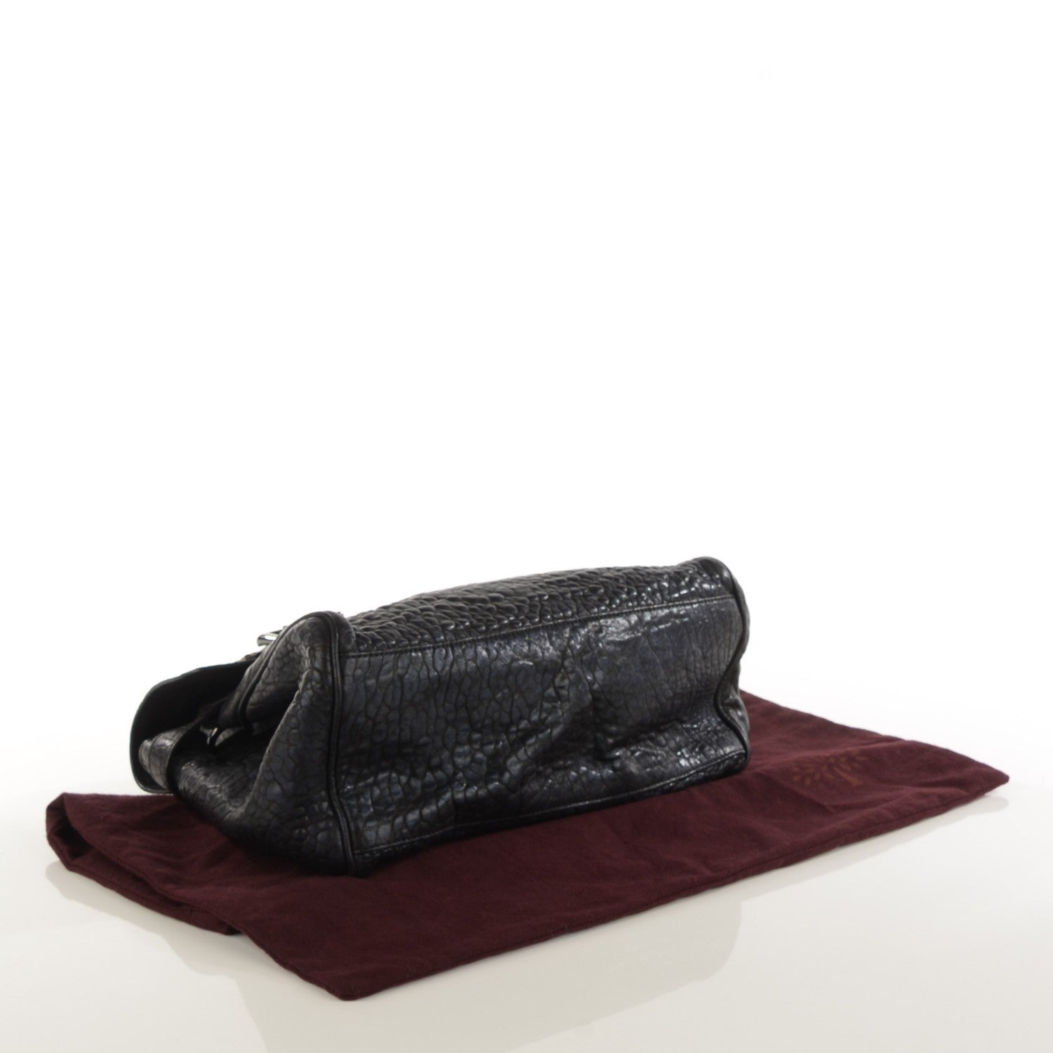 Mulberry Shrunken Calfskin Medium Alexa 4 of 9