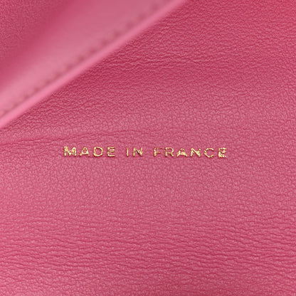 Chanel Caviar Quilted Compact Flap Wallet Pink 7 of 8