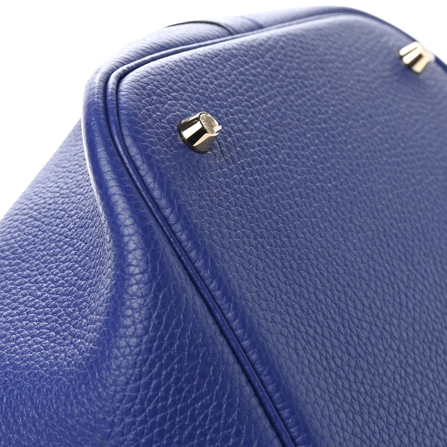 Taurillon Clemence Picotin Lock 26 GM Bleu Electrique