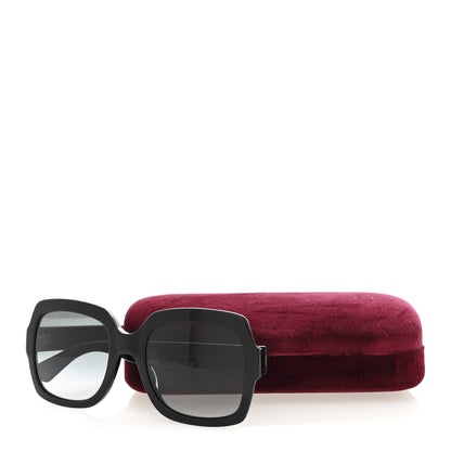 Gucci Acetate Square Frame Sunglasses GG0036S Black 8 of 8