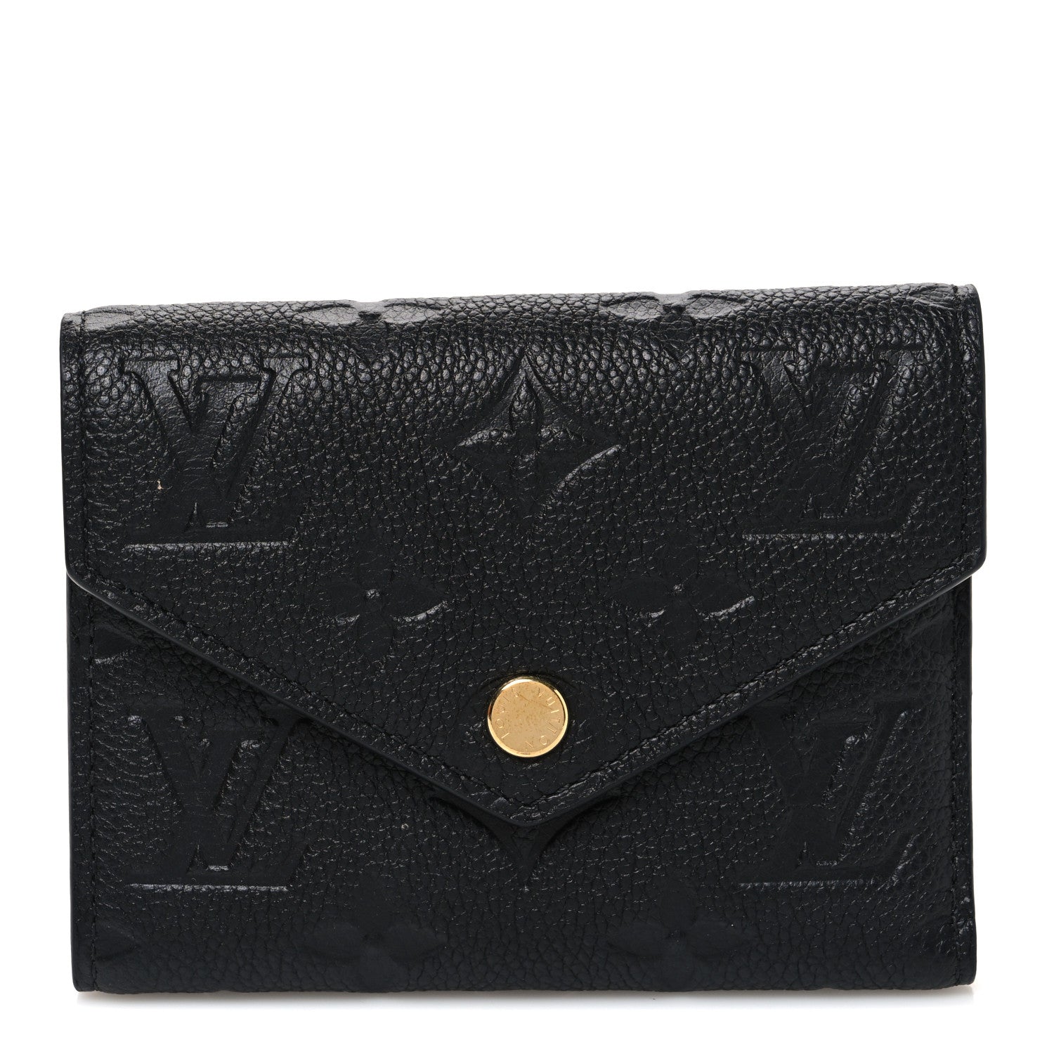 Louis Vuitton Empreinte Victorine Wallet Black 1 of 7