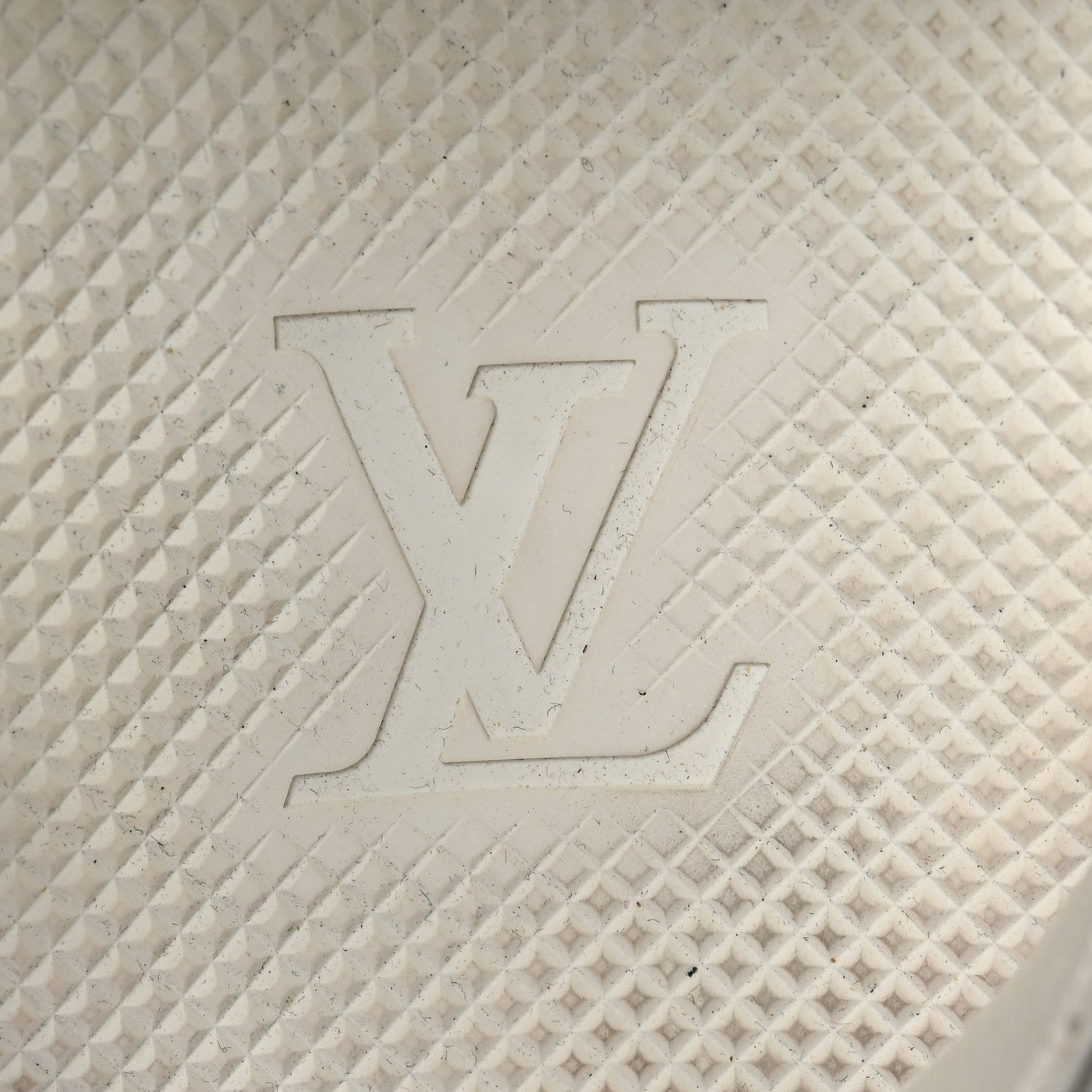 Louis Vuitton Monogram Mens Flat Velcro Sandals 42 White 7 of 7