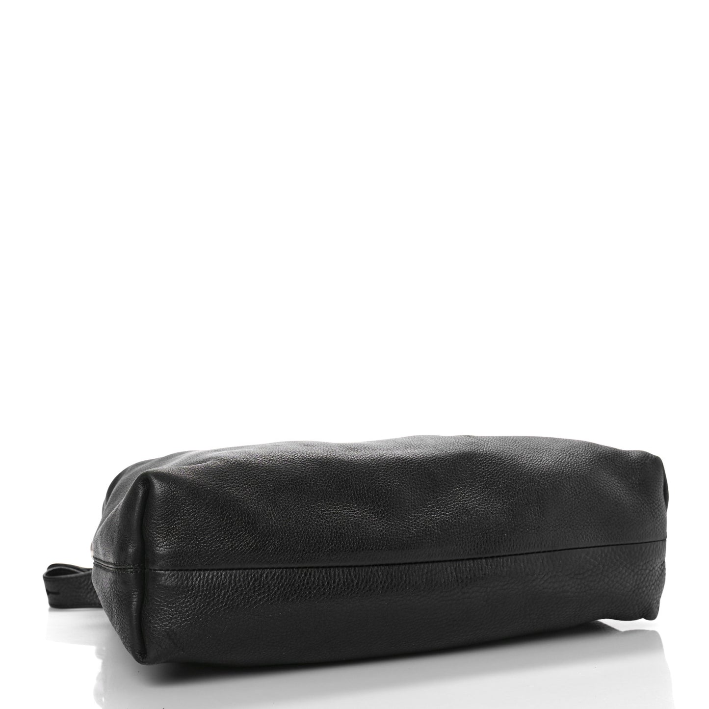 Calfskin Icon Bit Medium Hobo Black