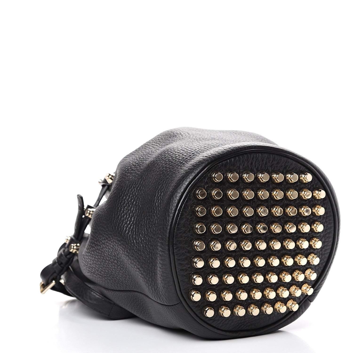 Alexander Wang Pebbled Lambskin Diego Bucket Black Nickel Hardware 3 of 10