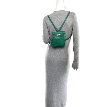Hermes Swift Kelly Jump Backpack Menthe 3 of 25