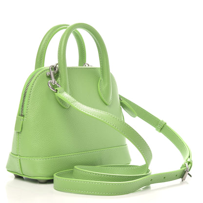 Balenciaga Grained Calfskin XXS Ville Top Handle Bag Light Green Fuchsia 3 of 8