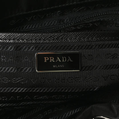 Prada Tessuto Nylon Saffiano Small Backpack Black 5 of 12
