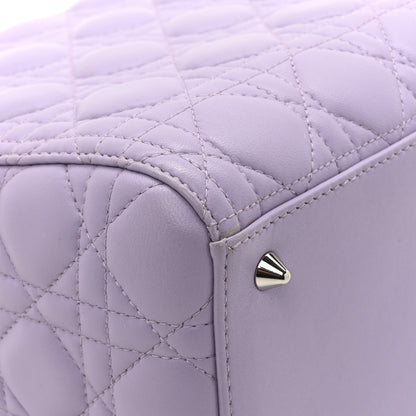 Christian Dior Lambskin Cannage Medium Lady Dior Purple 12 of 12